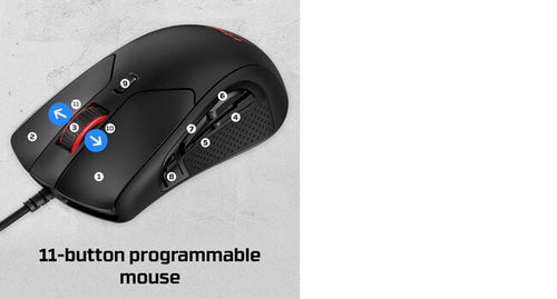 HyperX Pulsefire Raid - Gaming Mouse (Black) HyperX Pulsefire Raid - Gaming Mouse (Black)